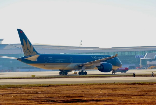 Vietnam Airlines thực hiện chuyến bay chở khách đầu tiên tại Sân bay Long Thành